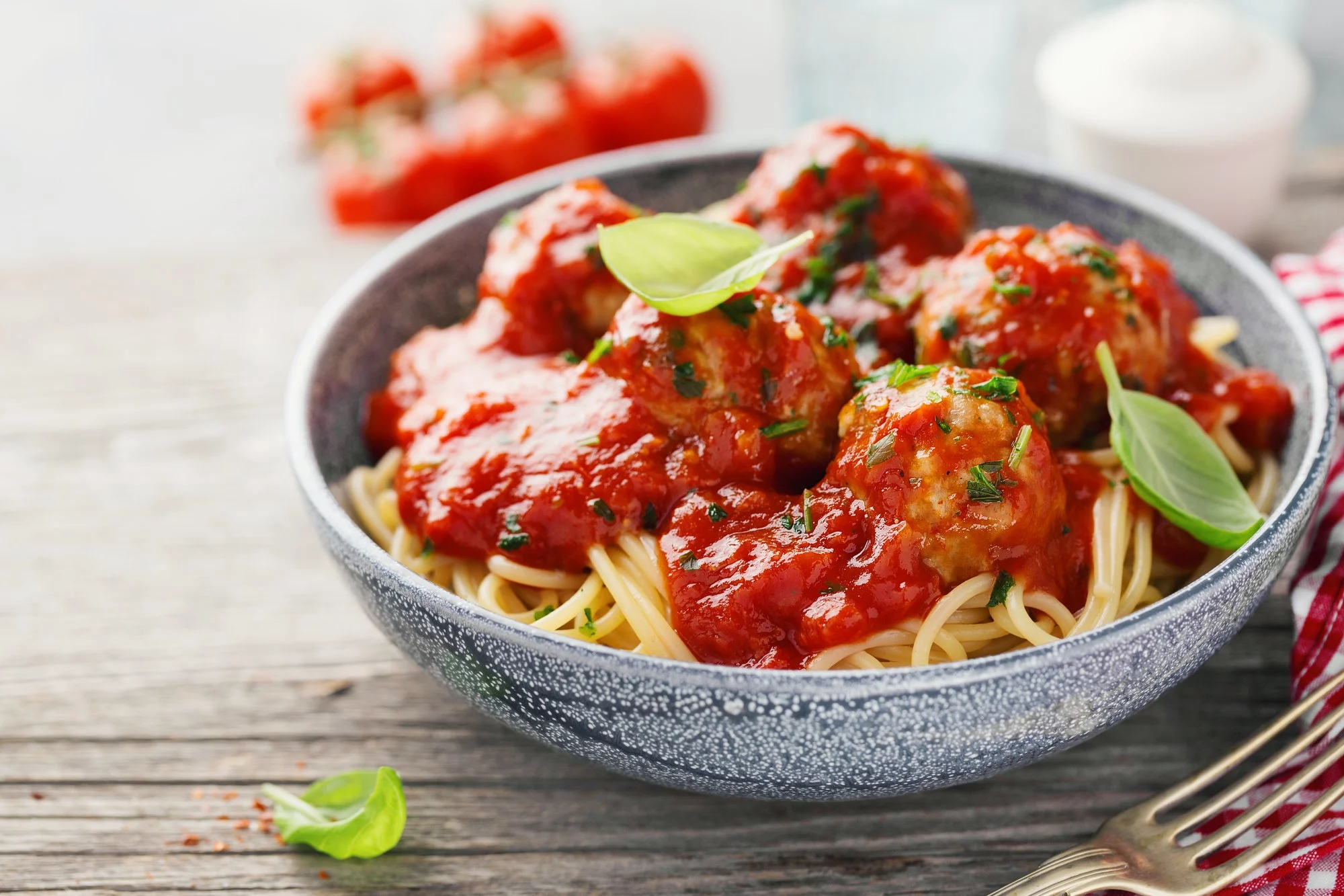 Satisfying Italian Spaghetti With Turkey Balls